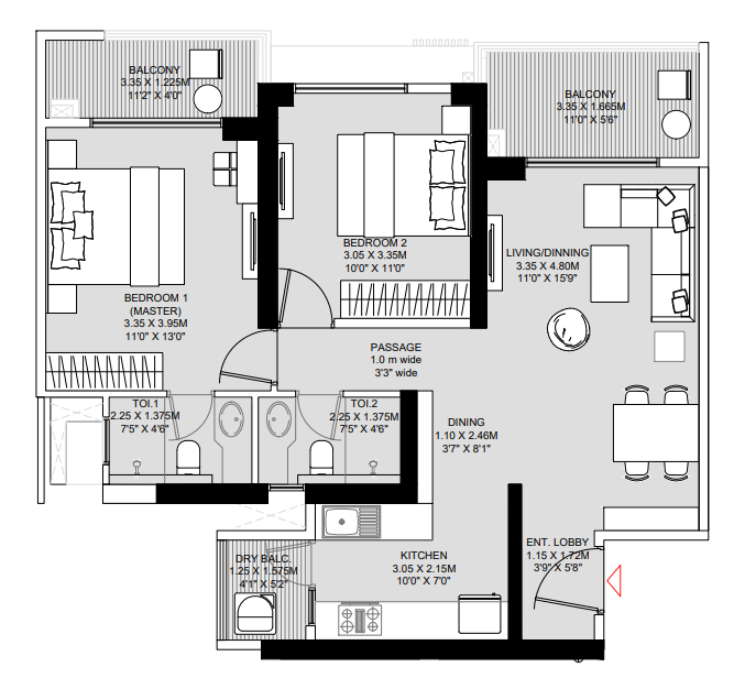 Prestige City Mulund offers premium 3 & 4 BHK residences at Prestige Forest Hills, a 30-acre integrated township with wide decks*, Yogi Hills views, and 50+ world-class amenities. Explore luxury living in Mulund.